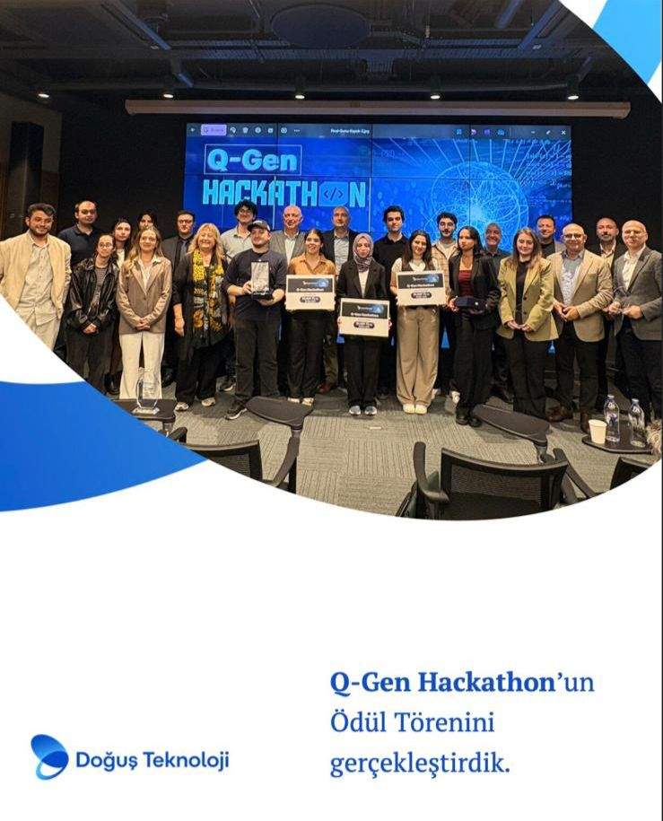 Lisans Öğrencimizin Q-Gen Hackathon Başarısı